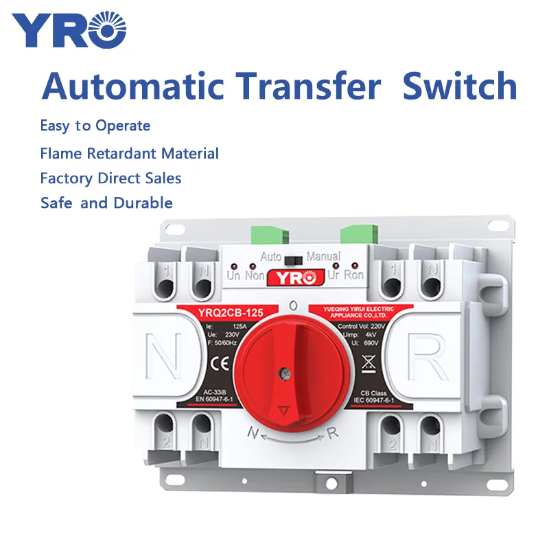 YRO CE certification automatic transfer switch